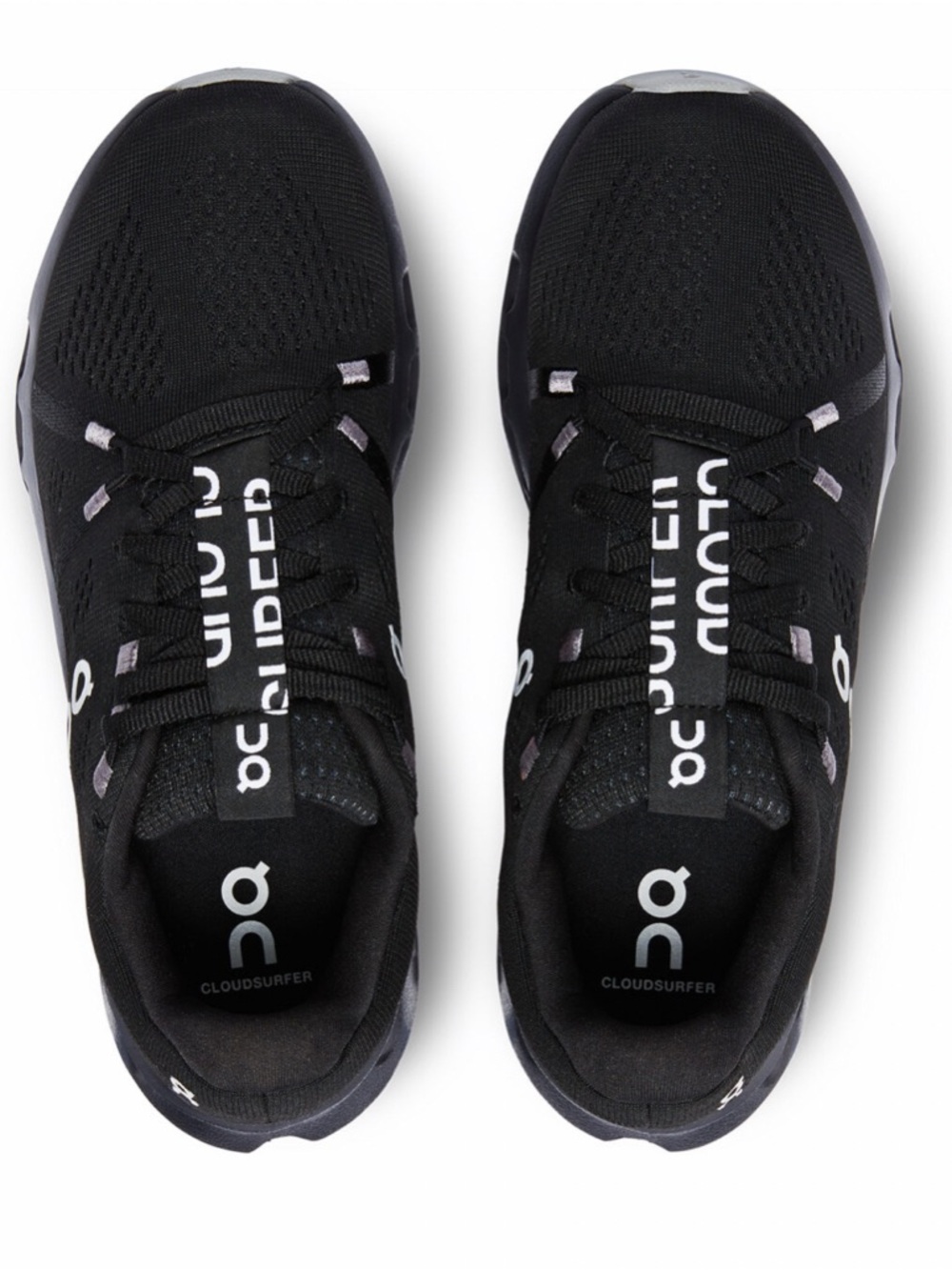 MEN’S BLACK CLOUD SURFER CLOUDTEC OC CUSHION SNEAKERS - Picture 2 of 10